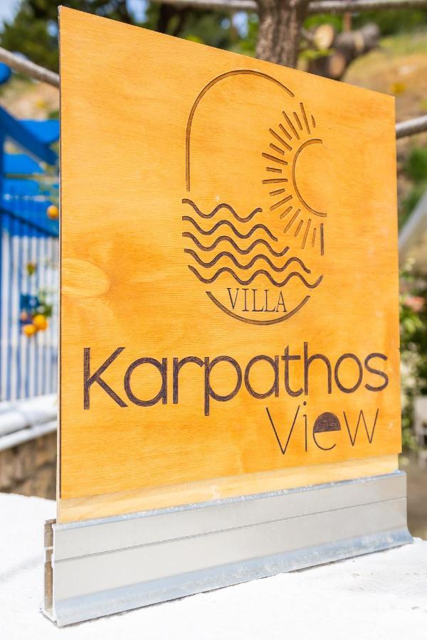 Karpathos View Villa Voládha Buitenkant foto